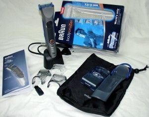 Braun bodycruZer con todos sus accesorios